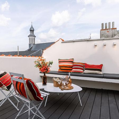 Duplex-Apartment With Terrace On Top Location In Gent Eksteriør billede