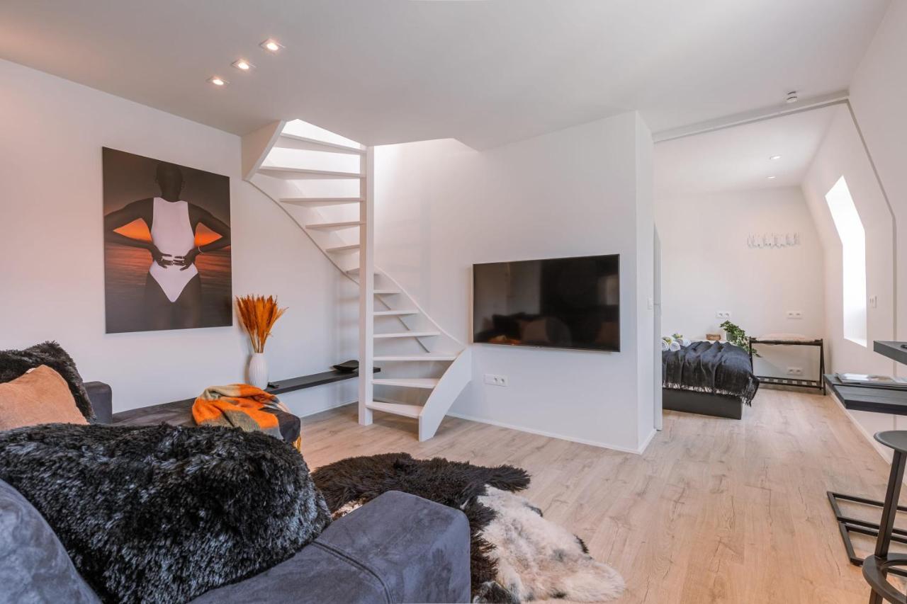 Duplex-Apartment With Terrace On Top Location In Gent Eksteriør billede
