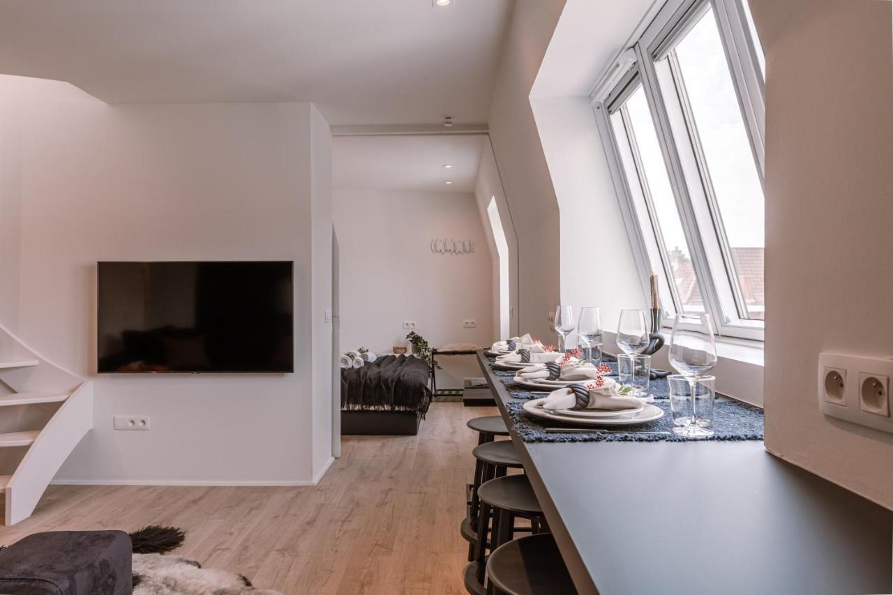 Duplex-Apartment With Terrace On Top Location In Gent Eksteriør billede