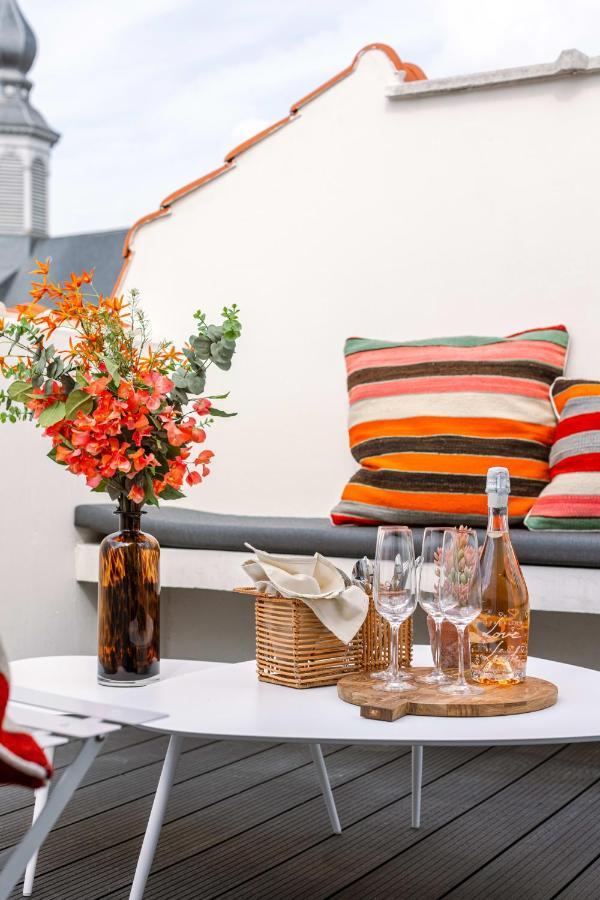 Duplex-Apartment With Terrace On Top Location In Gent Eksteriør billede
