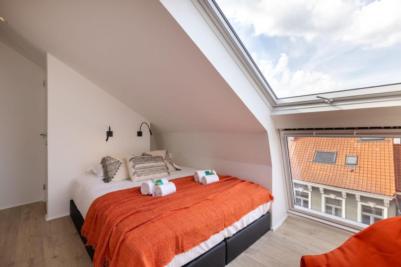 Duplex-Apartment With Terrace On Top Location In Gent Eksteriør billede