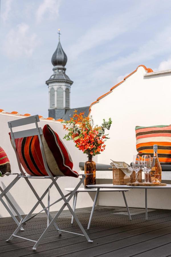 Duplex-Apartment With Terrace On Top Location In Gent Eksteriør billede